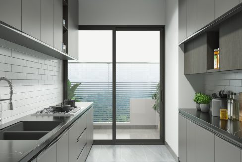 Sanmar Green Park Residence Kitchen